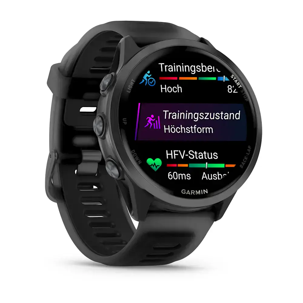 Спортивные часы Garmin Forerunner 570 - 47 mm Slate Gray Aluminum with Translucent Black/Black Band (010-02971-00)