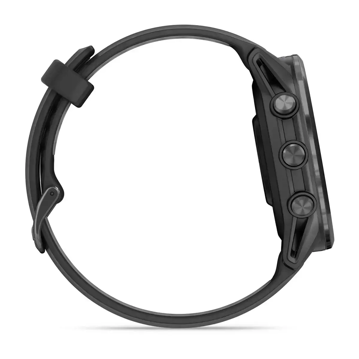 Спортивные часы Garmin Forerunner 970 Carbon Gray DLC Titanium with Black Case and Black/Translucent Whitestone Band (010-02969-10)