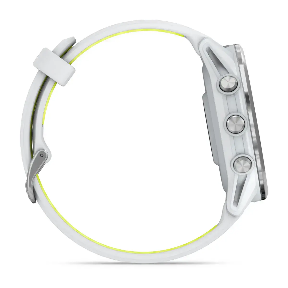 Спортивний годинник Garmin Forerunner 970 Titanium with Whitestone Case and Whitestone/Translucent Amp Yellow Band (010-02969-11)