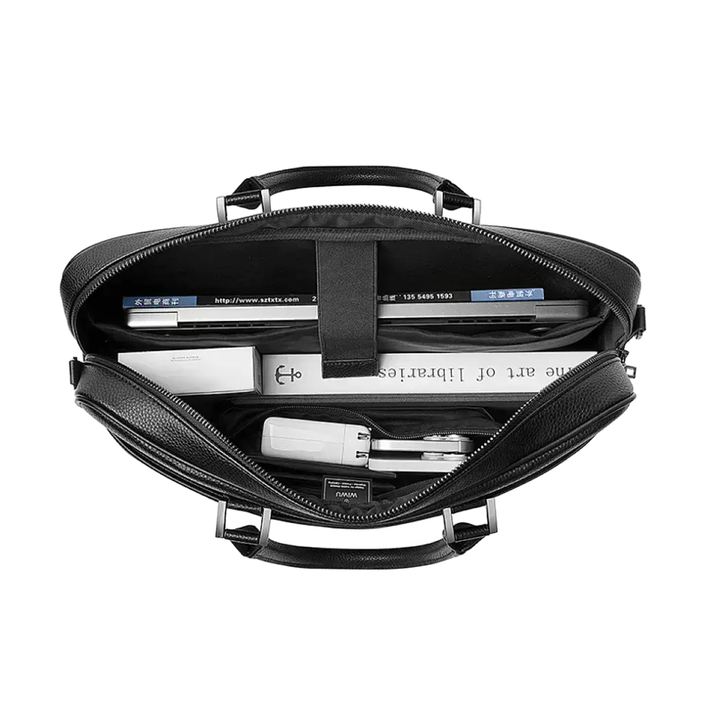 Сумка WIWU Master Fingerprint Lock Brief Case MacBook 16.2 - Black
