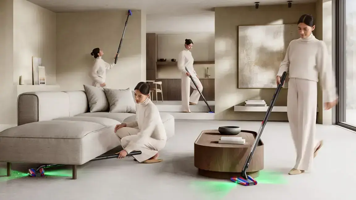 Ультратонкий бездротовий пилосос Dyson PencilVac Fluffycones [SV50]