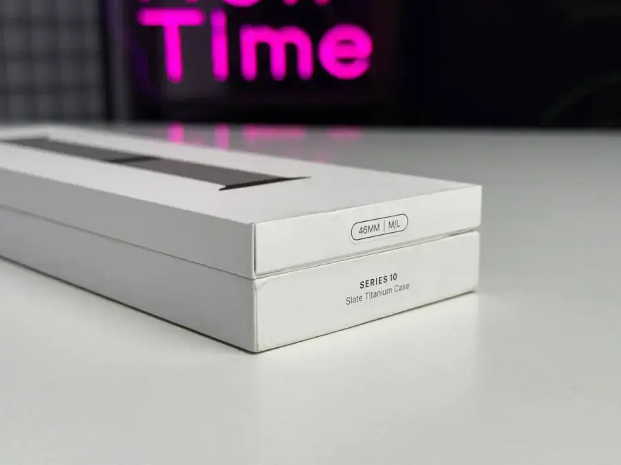 УЦЕНКА Apple Watch Series 10 GPS + Cellular 46mm Slate Titanium Case with Slate Milanese Loop - M/L (MWYW3) - Состояние: новый | Аккумулятор: 100% | Комплект: полный | Гарантия: 12 мес.