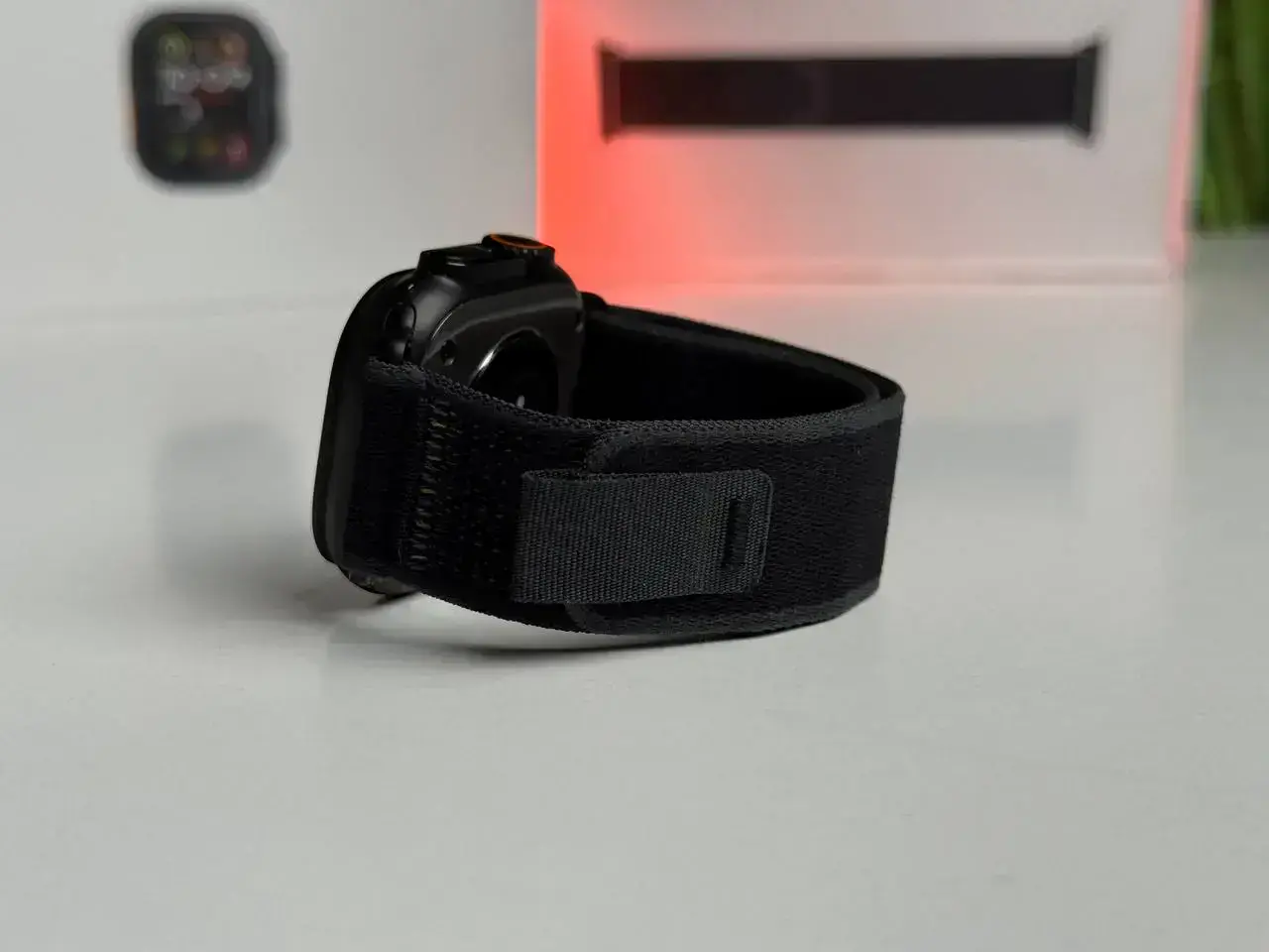ВИТРИННЫЕ Apple Watch Ultra 2 2024 GPS + Cellular 49mm Black Titanium Case with Black Trail Loop - M/L (MX4V3) - Состояние: хороший | Аккумулятор: 100% | Комплект: полный | Гарантия: 6 мес.