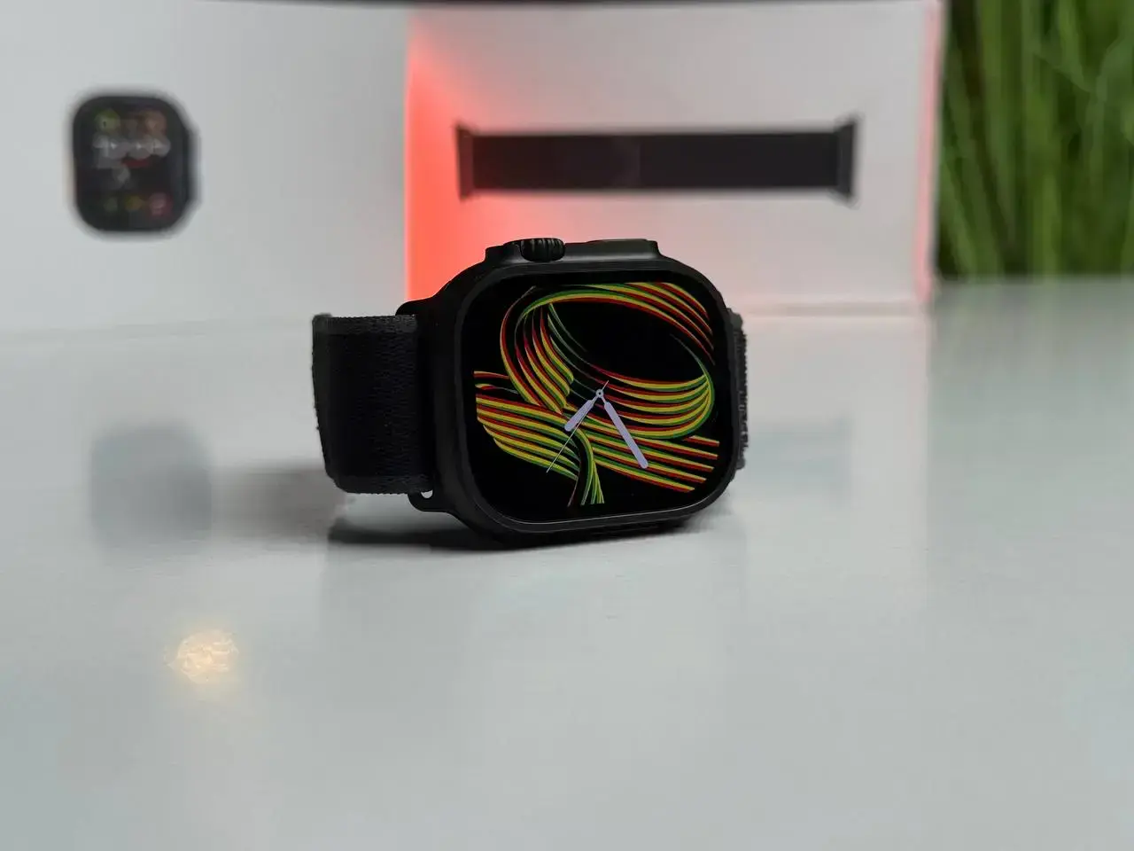 ВИТРИННЫЕ Apple Watch Ultra 2 2024 GPS + Cellular 49mm Black Titanium Case with Black Trail Loop - M/L (MX4V3) - Состояние: хороший | Аккумулятор: 100% | Комплект: полный | Гарантия: 6 мес.