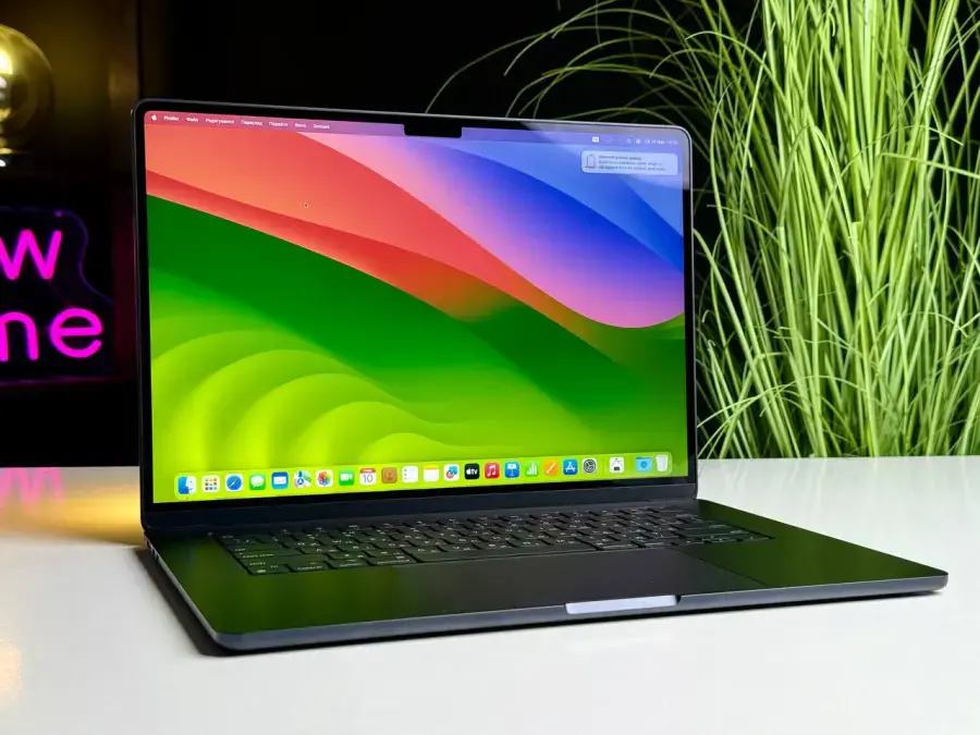 ВИТРИННЫЙ MacBook Air 15" M2/8GB/256GB Midnight 2023 (MQKW3) - Состояние: идеальный | Аккумулятор: 100% | Комплект: полный | Гарантия: 1 мес.