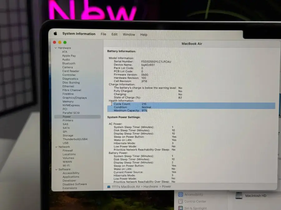 ВЖИВАНИЙ MacBook Air 15" M2/16GB/512GB Space Gray 2023 (Z18L000PR) - Стан: гарний | Акумулятор: 91% | Комплект: повний | Гарантія: 1 міс.