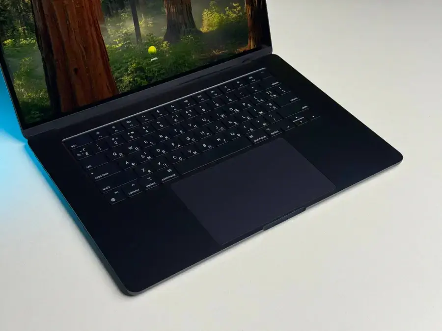 ВЖИВАНИЙ MacBook Air 15" M2/8GB/256GB Midnight 2023 (MQKW3) - Стан: задовільний | Акумулятор: 85% | Комплектація: MacBook, зарядка | Гарантія: 3 міс.