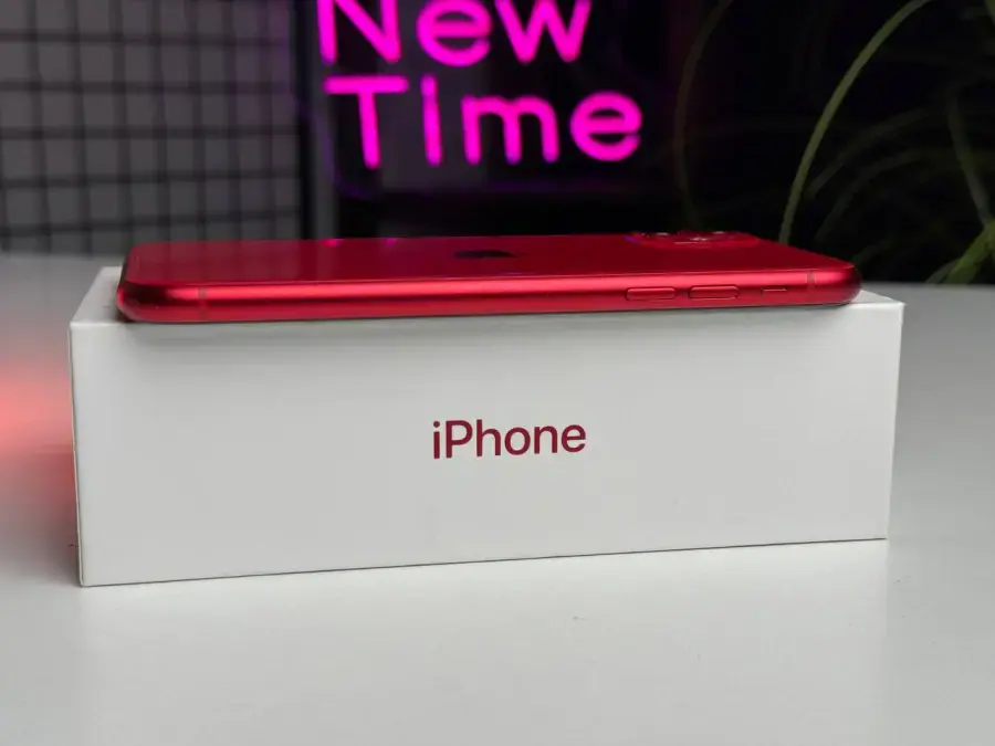 Б/У Apple iPhone 11 128GB Product (RED) (MWLG2) Full Box - Состояние: хороший | Аккумулятор: 95% | Комплектация: полный | Гарантія: 1 мес.