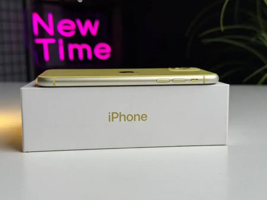 ВЖИВАНИЙ iPhone 11 256GB Yellow (MWLP2) | Стан: гарний (мінялось заднє скло) | Акумулятор: 100% | Гарантія: 1 місяць | Комплект: повний