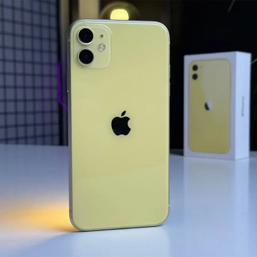ВЖИВАНИЙ iPhone 11 256GB Yellow (MWLP2) | Стан: гарний (мінялось заднє скло) | Акумулятор: 100% | Гарантія: 1 місяць | Комплект: повний