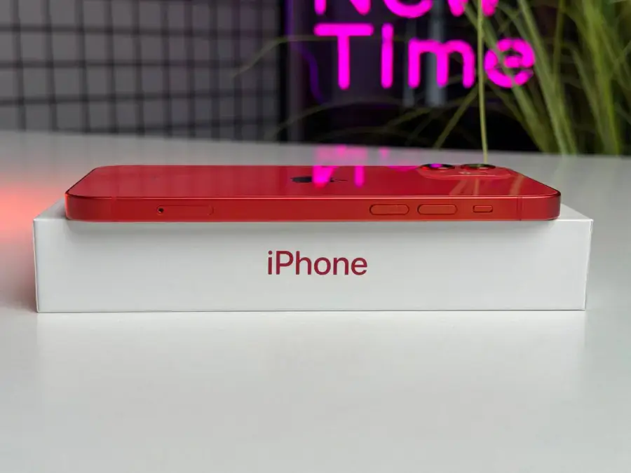Б/У Apple iPhone 12 128GB (PRODUCT)RED (MGHE3, MGJD3) - Состояние: хороший | Аккумулятор: 100% | Комплектация: полный | Гарантія: 1 мес.