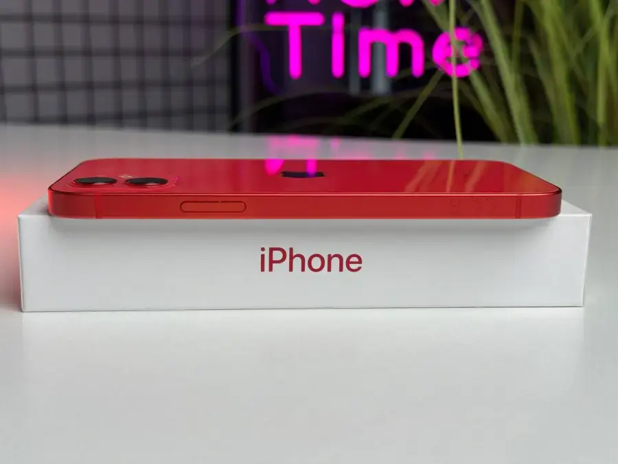 Б/У Apple iPhone 12 128GB (PRODUCT)RED (MGHE3, MGJD3) - Состояние: хороший | Аккумулятор: 100% | Комплектация: полный | Гарантія: 1 мес.