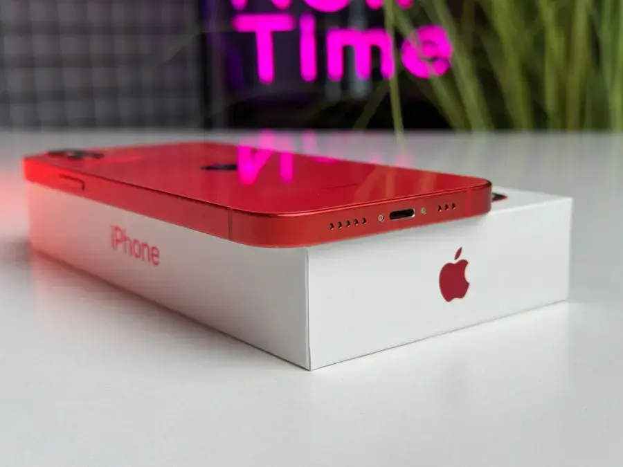 Б/У Apple iPhone 12 128GB (PRODUCT)RED (MGHE3, MGJD3) - Состояние: хороший | Аккумулятор: 100% | Комплектация: полный | Гарантія: 1 мес.