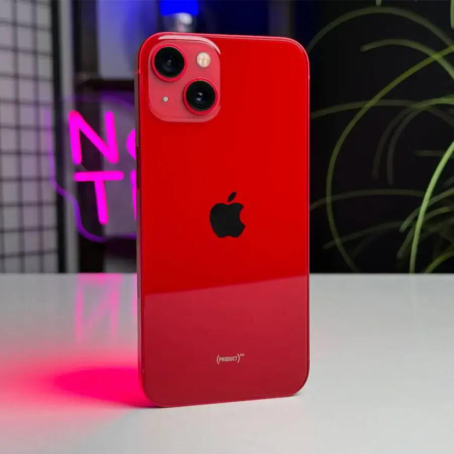 Б/У Apple iPhone 13 128GB (PRODUCT)RED (MLMQ3, MLPJ3) - Состояние: хороший | Аккумулятор: 100% | Комплектация: iPhone, кабель | Гарантія: 1 мес.