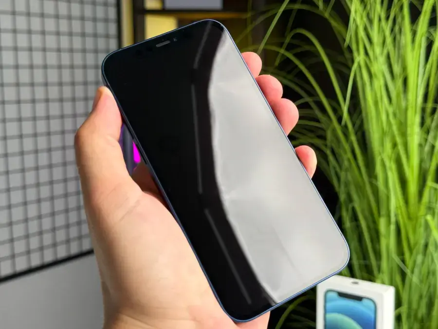 Б/У Apple iPhone 12 64GB Blue (MGH93, MGJ83) - Состояние: хороший | Аккумулятор: 100% | Комплектация: полный | Гарантія: 1 мес.