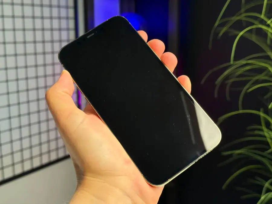 Б/У Apple iPhone 12 Pro Max 256GB Gold (MGCM3, MGDE3) - Состояние: хороший | Аккумулятор: 100% | Комплектация: полный | Гарантія: 1 мес.