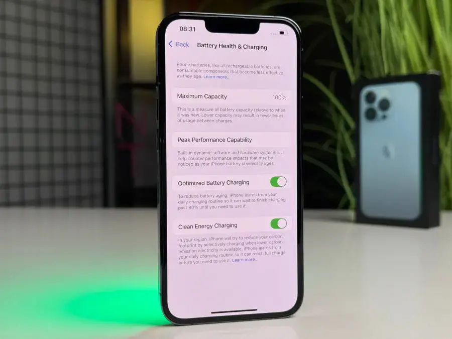 ВЖИВАНИЙ Apple iPhone 13 Pro 256GB Sierra Blue (MLU03, MLVP3) - Стан: ідеальний | Акумулятор: 100% | Комплектація: повний | Гарантія: 1 міс.