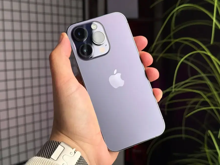 ВЖИВАНИЙ Apple iPhone 14 Pro 128GB Deep Purple (MQ0G3) - Стан: гарний | Акумулятор: 88% | Комплектація: повний | Гарантія: 1 міс.