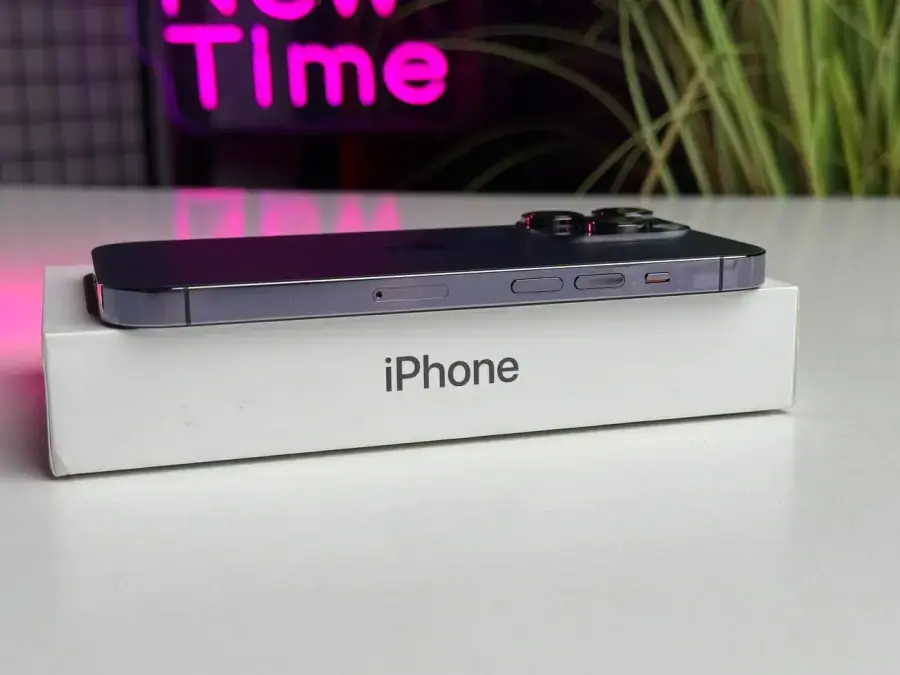 ВЖИВАНИЙ Apple iPhone 14 Pro 128GB Deep Purple (MQ0G3) - Стан: гарний | Акумулятор: 88% | Комплектація: повний | Гарантія: 1 міс.