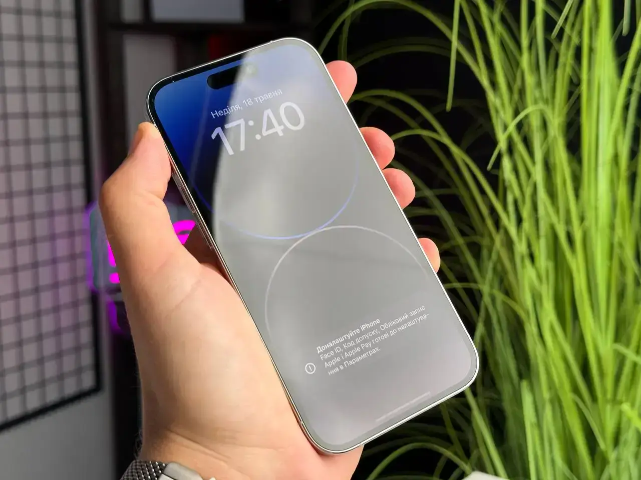 Б/У Apple iPhone 14 Pro 128GB Silver (MQ023) - Состояние: идеальный | Аккумулятор: 86% | Комплектация: полный | Гарантія: 1 мес.