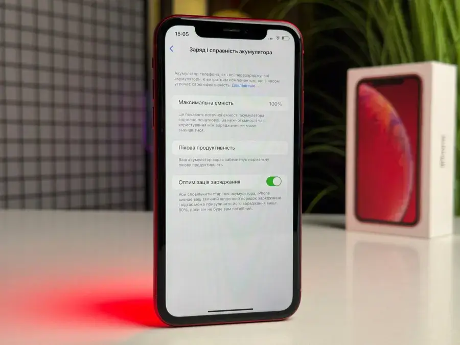 Б/У Apple iPhone XR 64GB (PRODUCT) RED (MRY62) - Состояние: хороший | Аккумулятор: 100% | Комплектация: полный | Гарантія: 1 мес.