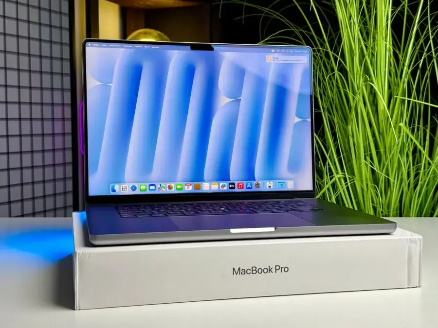 ВЖИВАНИЙ MacBook Pro 16 Space Gray (MK183) 2021 | Apple M1 Pro | 10‑ядерний процесор | 16-ядерний графічний процесор | 512 ГБ SSD | 16 ГБ об'єднаної пам'яті | Стан: задовільний | Акумулятор: 80% | Гарантія: 1 місяць | Комплект: повний