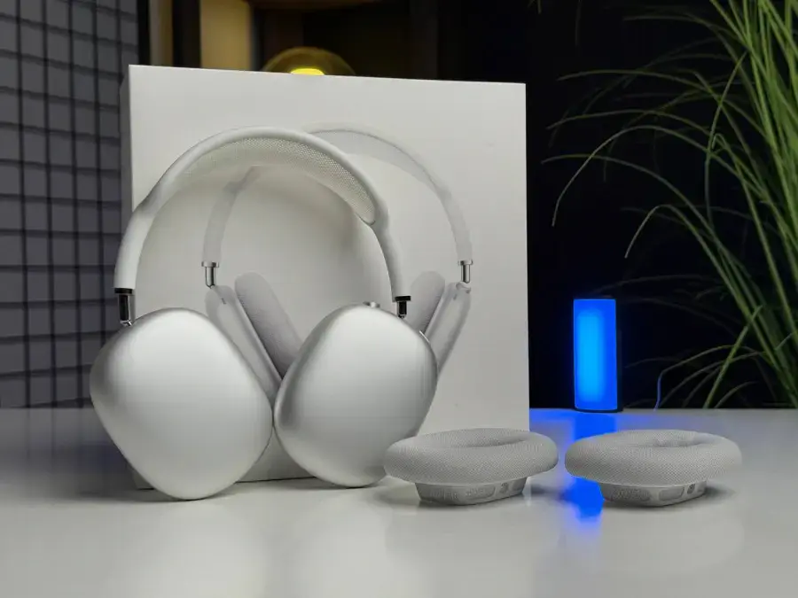 ВЖИВАНІ Навушники Apple AirPods Max Silver (MGYJ3) - Стан: гарний | Комплектація: повний | Гарантія: 1 міс.