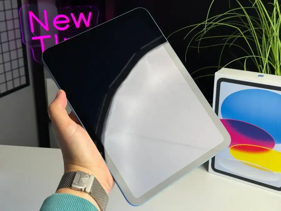 Б/У Планшет Apple iPad 10.9" 2022 Wi-Fi 64GB Blue (MPQ13, MCM84) - Состояние: идеальный | Аккумулятор: 100% | Комплектация: полный | Гарантія: 3 мес.