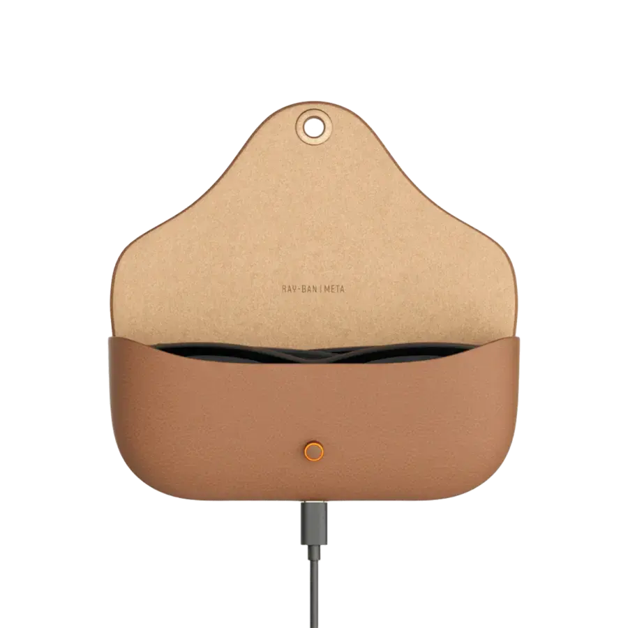 Зарядный кейс для очков Ray-Ban Meta Charging Сase - Braun (ARW0001AT 000001)