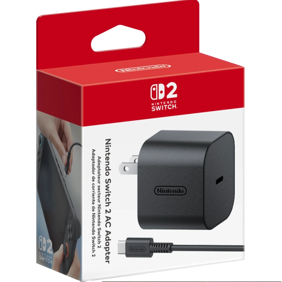 Адаптер питания для консоли Nintendo Switch 2 AC Adapter (00045496884772)