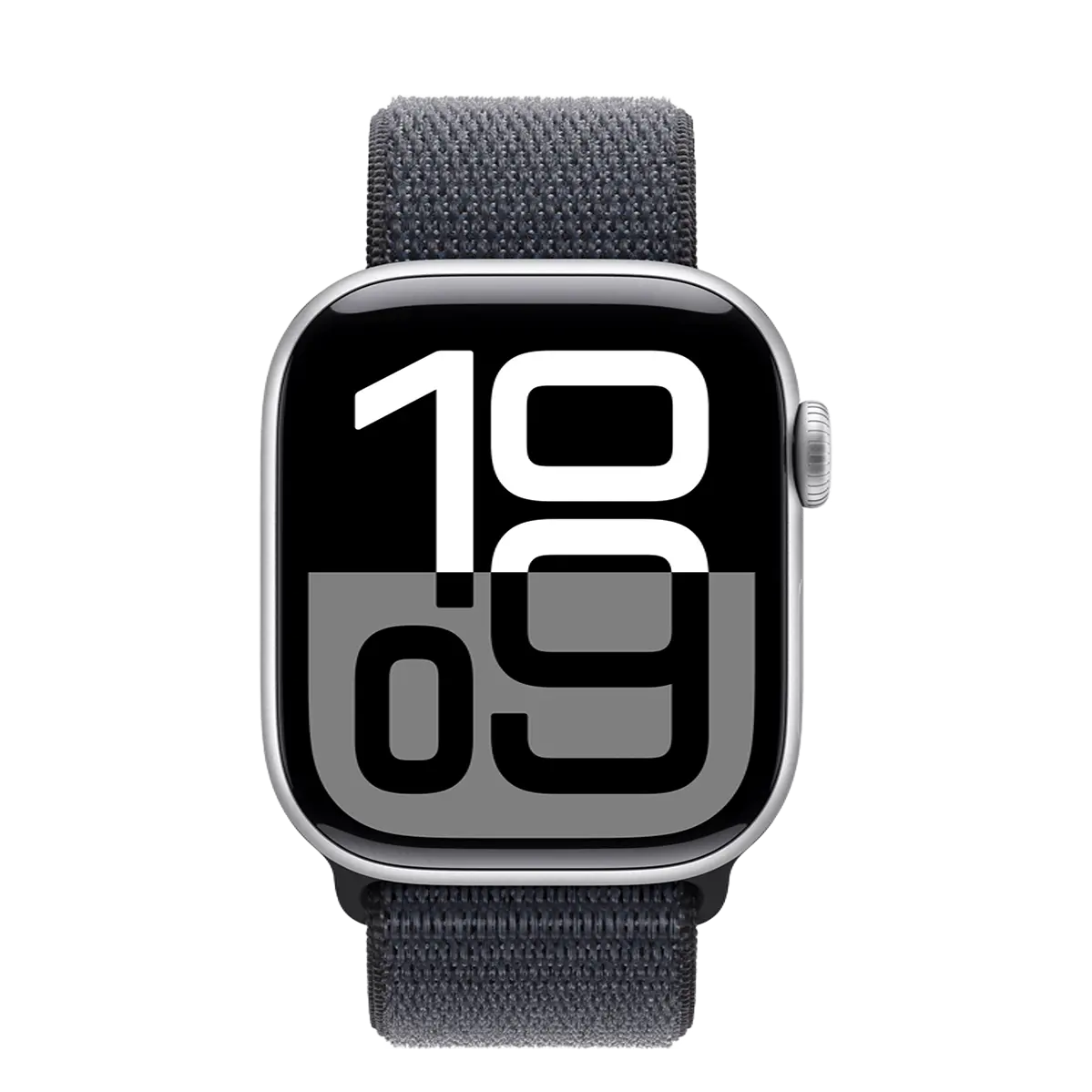 Apple Watch Series 10 GPS 42mm Silver Aluminum Case with Ink Sport Loop (MWWW3+MXKW3)