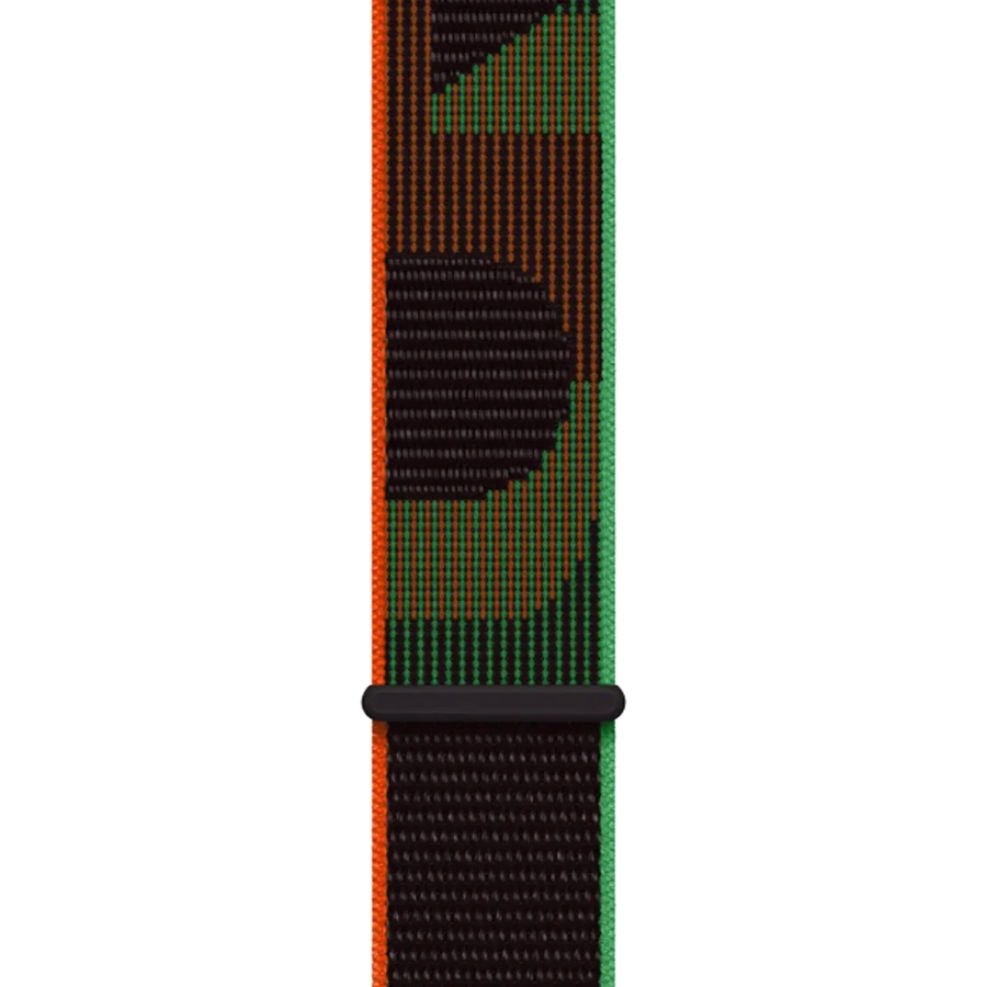 Apple Watch Series 10 GPS 46mm Jet Black Aluminum Case with Black Unity Sport Loop (MWX13+MUJU3)