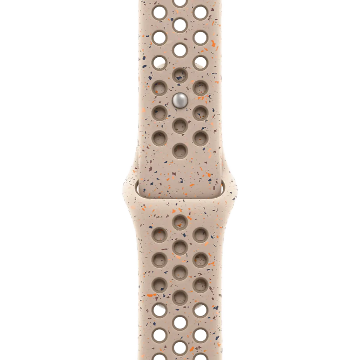Apple Watch Series 10 GPS + Cellular 42mm Natural Titanium Case with Desert Stone Nike Sport Band - M/L (MX0J3+MYJT3)