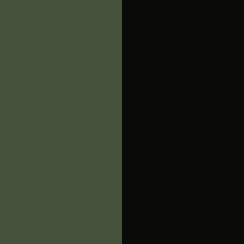Black in Forest Green