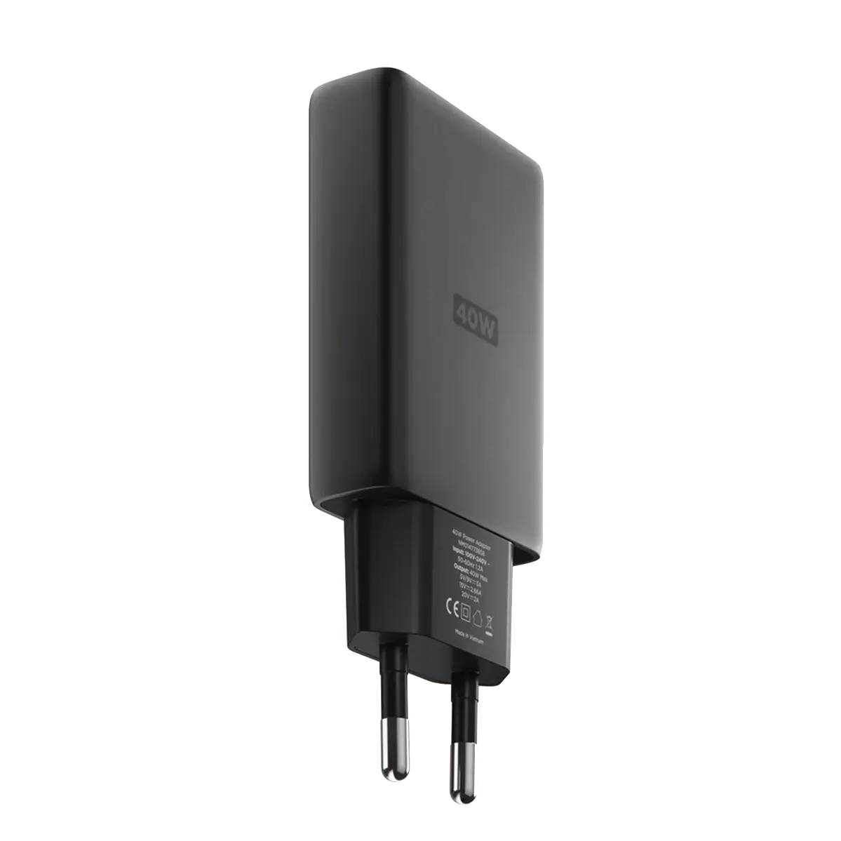 Блок питания Nomad USB-C GaN 40W Slim EU Power Adapter Carbide (NM014773858)
