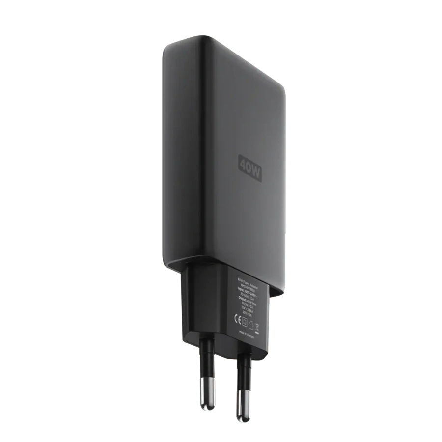 Блок живлення Nomad USB-C GaN 40W Slim EU Power Adapter - Carbide (NM014773858)