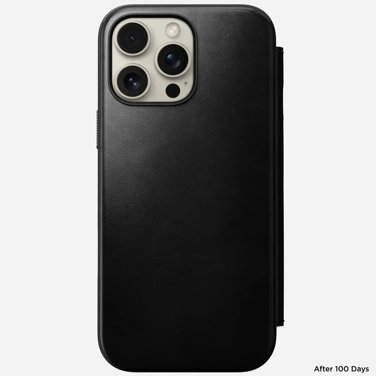 Чехол Nomad Modern Horween Leather Case Folio for iPhone 16 Pro Max - Black (NM01672685)