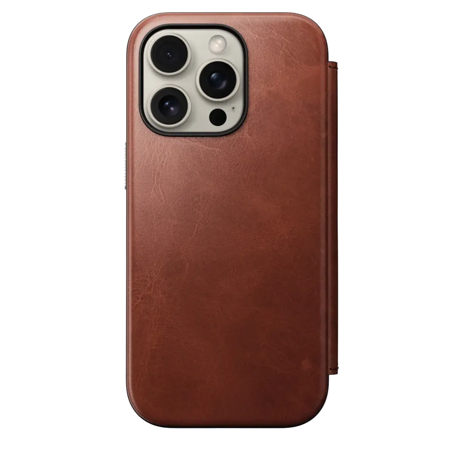 Чохол Nomad Modern Horween Leather Case Folio for iPhone 16 Pro - Olde Dublin (NM01398585)