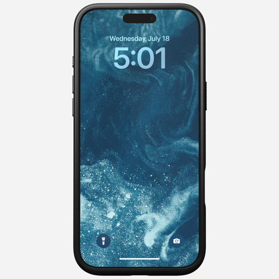 Чехол Nomad Modern Horween Leather Case for iPhone 16 Pro Max - Black (NM01690085)