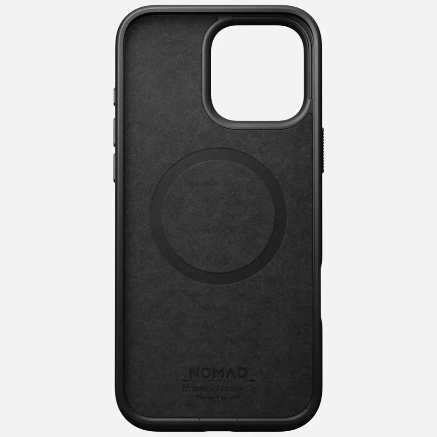 Чехол Nomad Modern Horween Leather Case for iPhone 16 Pro Max - Black (NM01690085)