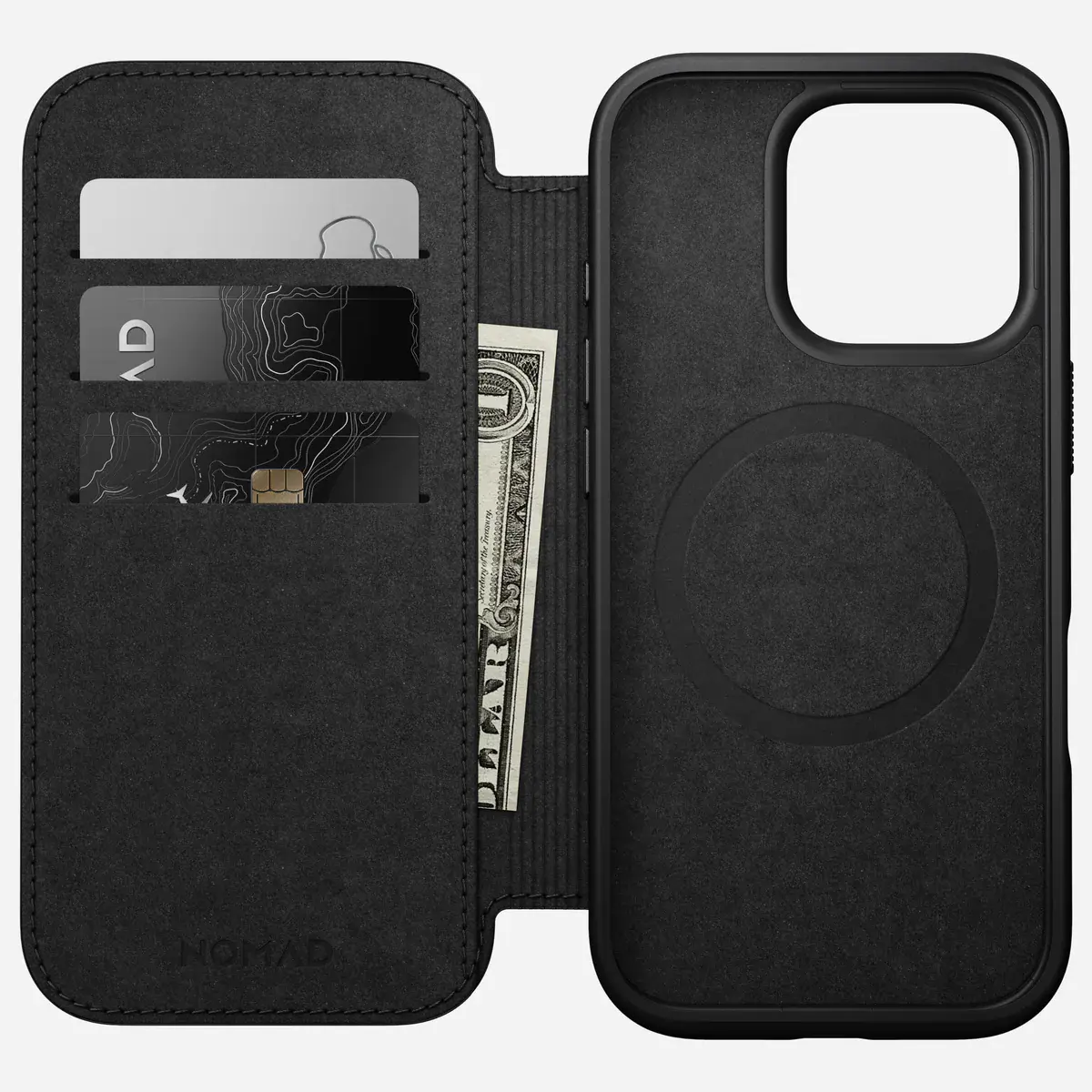 Чохол Nomad Modern Leather Case Folio for iPhone 16 Pro - English Tan (NM01678885)