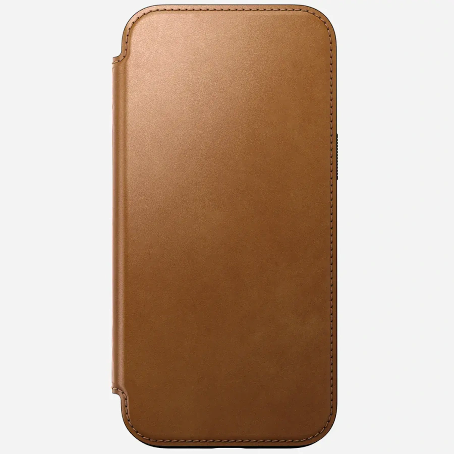 Чехол Nomad Modern Leather Case Folio for iPhone 16 Pro Max - English Tan (NM01673385)