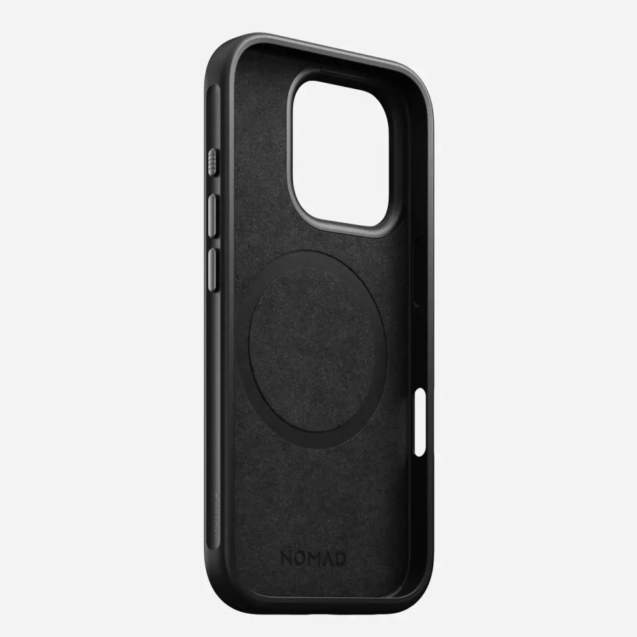 Чохол Nomad Modern Leather Case for iPhone 16 Pro - Black (NM01697985)