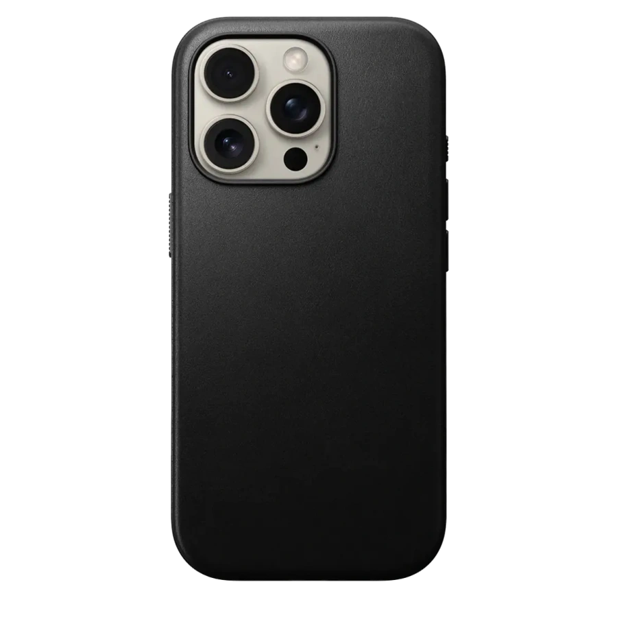 Чохол Nomad Modern Leather Case for iPhone 16 Pro - Black (NM01697985)