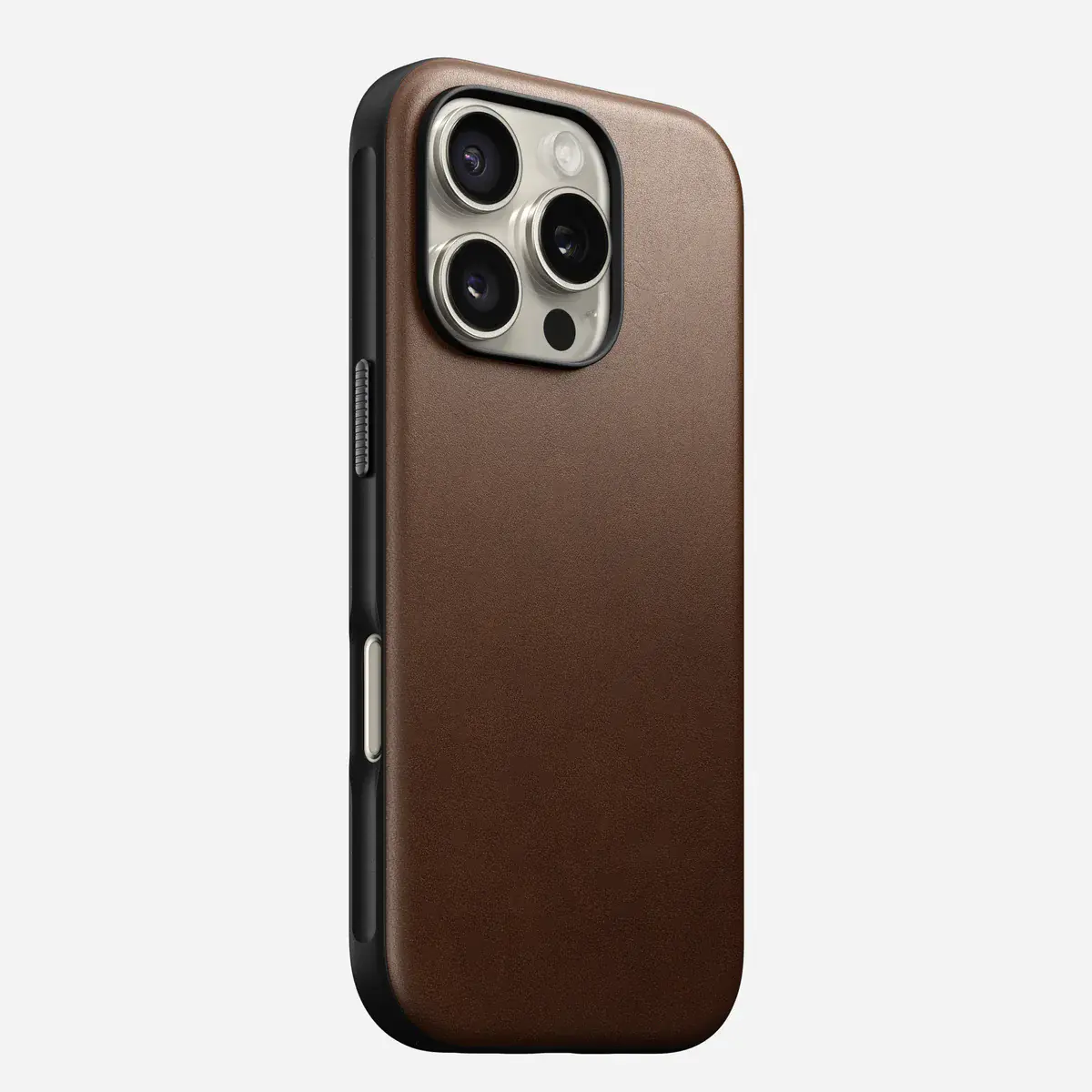 Чехол Nomad Modern Leather Case for iPhone 16 Pro - Brown (NM01696285)