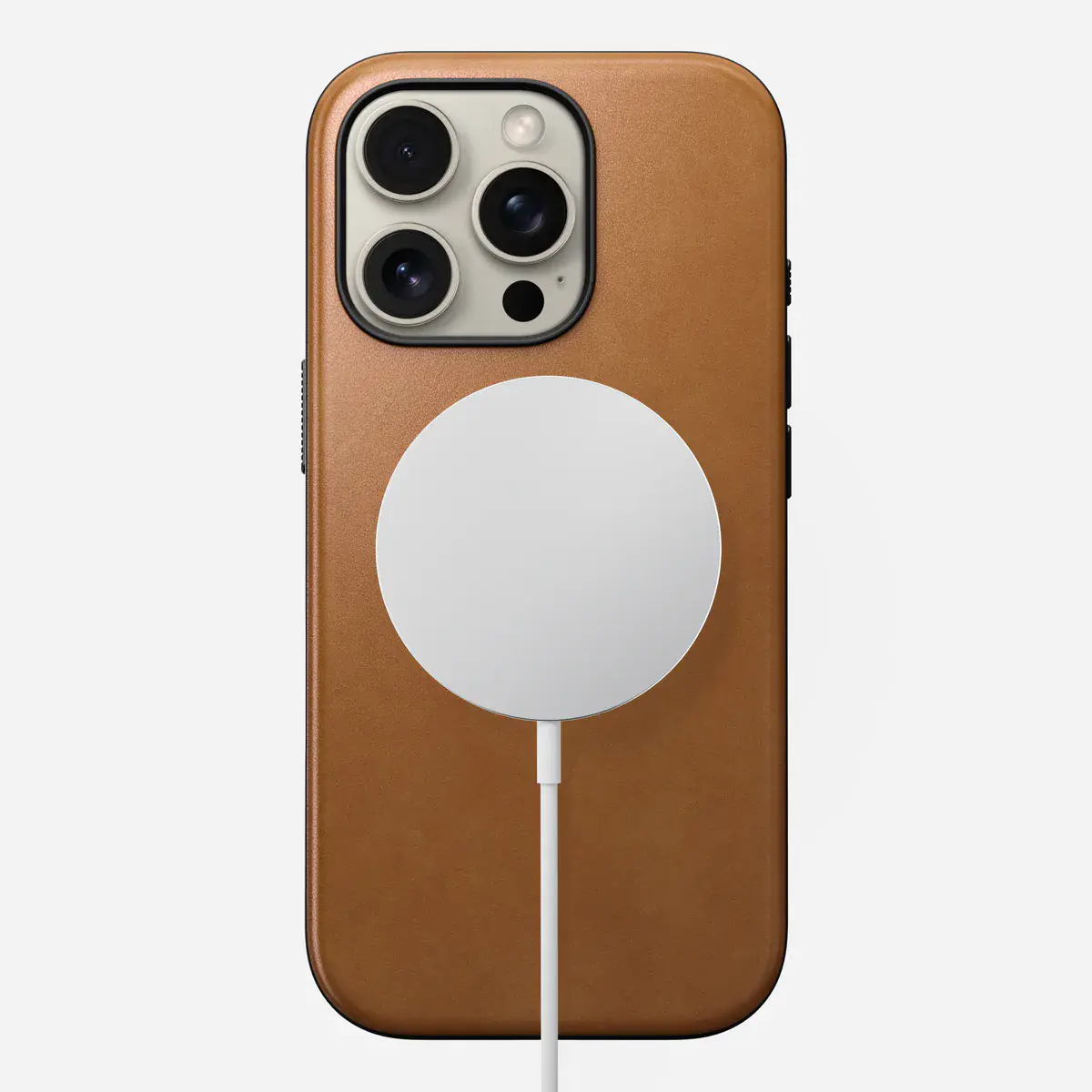 Чохол Nomad Modern Leather Case for iPhone 16 Pro - English Tan (NM01695585)