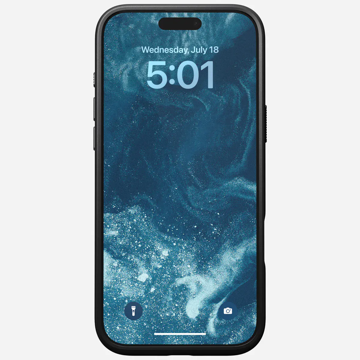 Чехол Nomad Modern Leather Case for iPhone 16 Pro Max - Black (NM01693185)
