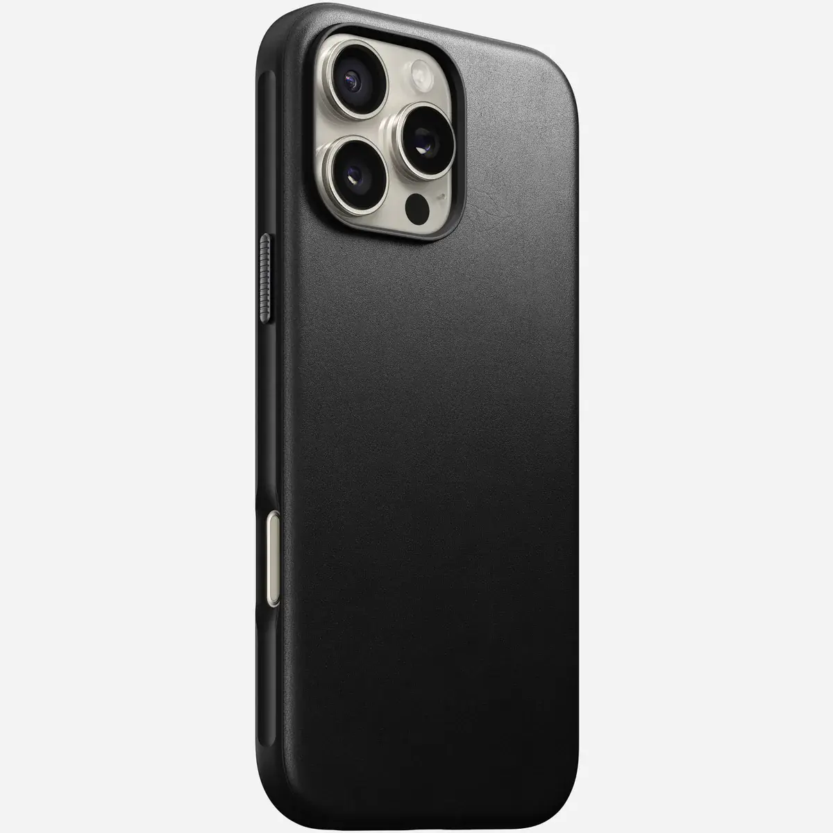 Чехол Nomad Modern Leather Case for iPhone 16 Pro Max - Black (NM01693185)