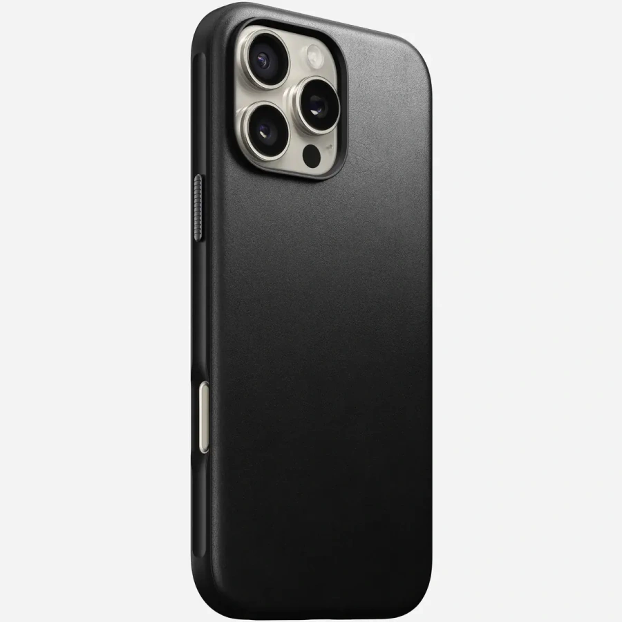 Чохол Nomad Modern Leather Case for iPhone 16 Pro Max - Black (NM01693185)