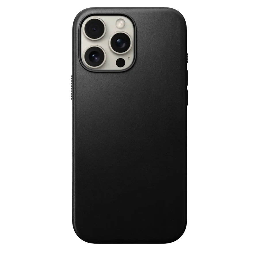 Чохол Nomad Modern Leather Case for iPhone 16 Pro Max - Black (NM01693185)